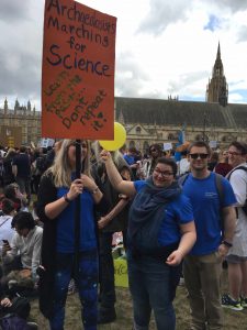 Grantham Scholars from Sheffield at March for Science in London