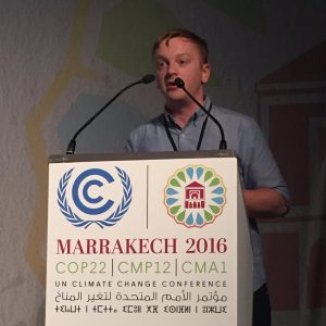 Niall Bradshaw at COP22