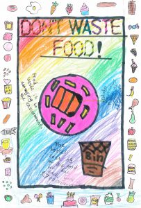 another poster about food waste