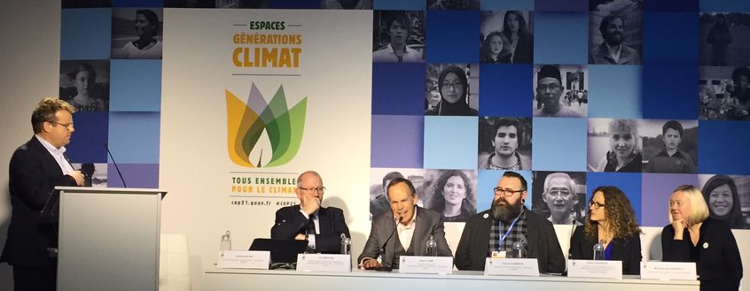 panel on panel food and climate change at COP21